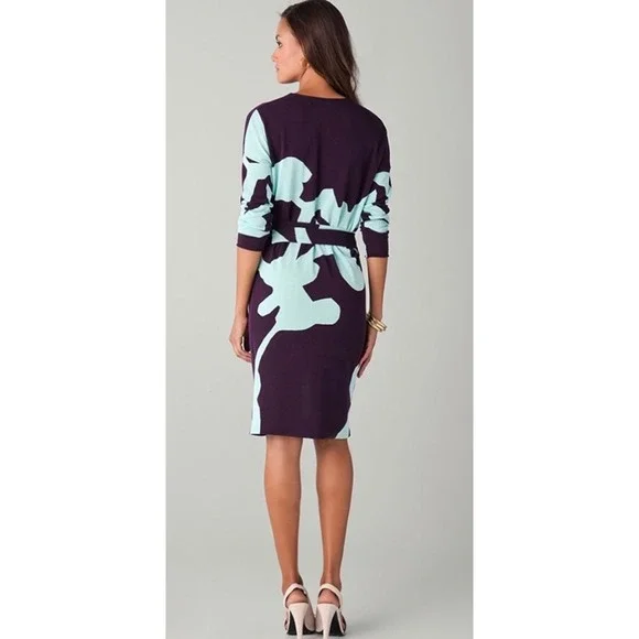 kerry contrast knit mini dress Contrast Trim Knit Mini Dress main image 0
